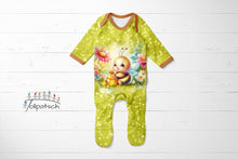 Laden Sie das Bild in den Galerie-Viewer, Happy Bee 2 - 75cm hoch - Eigendesign | Sommersweat | Jersey | Softshell
