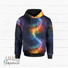 Laden Sie das Bild in den Galerie-Viewer, Weltraum Kombistoff passend zum Galaxy Panther Panel für Hoodies, Pullover, Kinderkleidung und einzigartige Handmade Mode.
