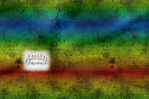 Rainbow Denim French Terry