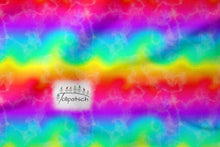 Laden Sie das Bild in den Galerie-Viewer, Crazy Rainbow  Kombi Baumwolljersey
