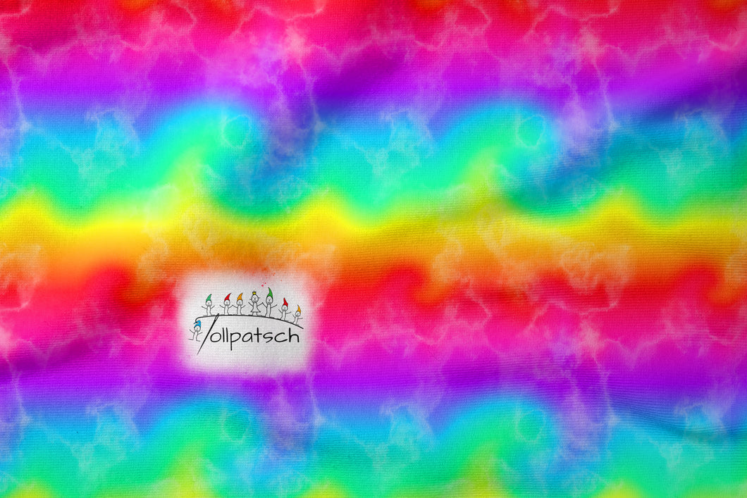 Crazy Rainbow  Kombi Baumwolljersey