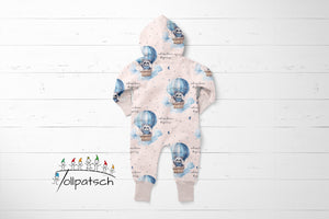 Sommersweat | Jersey | Softshell | Musselin | Baumwolle | Raccoon Ballon | Eigendesign