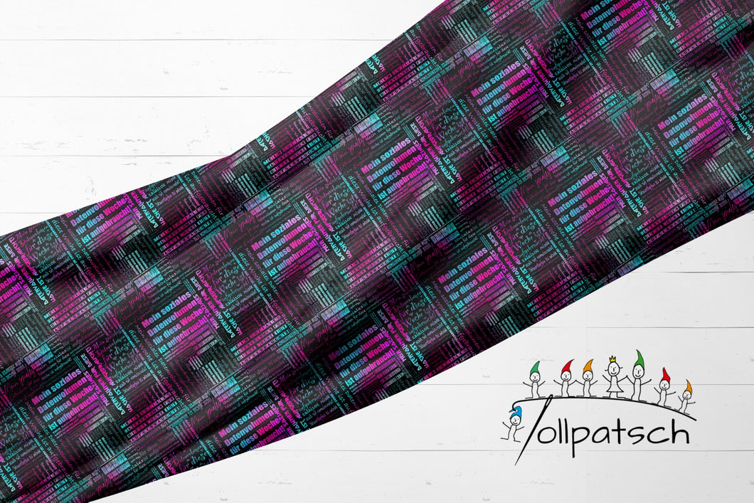 Vorbestellung Mein soziales Datenvolumen ist aufgebraucht