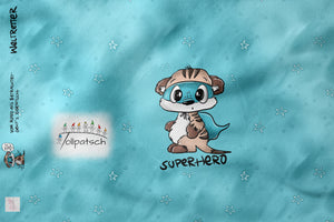 Superhero Schnubbirella Panel Baumwolljersey