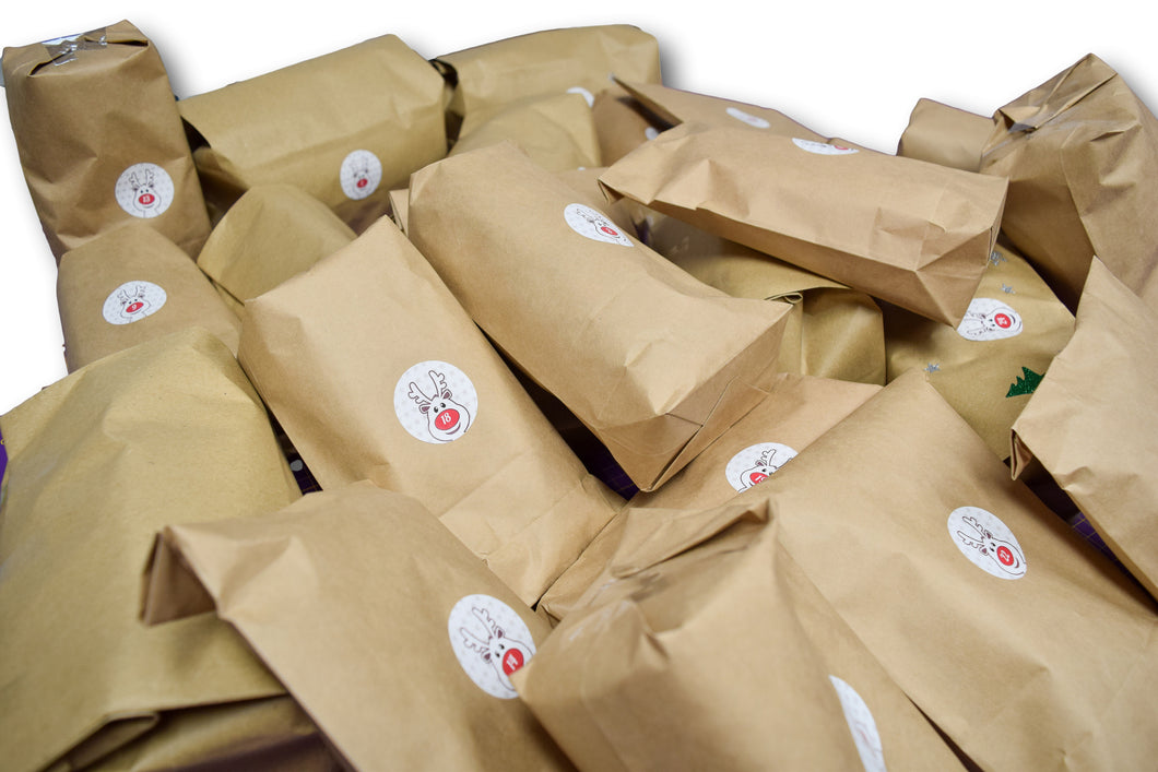 🎄 Adventskalender mit Stoffen – Eigenproduktionen 🎄