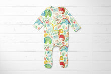 Laden Sie das Bild in den Galerie-Viewer, Sommersweat oder Jersey | Cute Dino | Eigendesign - Tollpatsch Stoffe und Handmade
