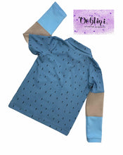 Laden Sie das Bild in den Galerie-Viewer, Kuschelzeit blau - Tollpatsch Stoffe und Handmade
