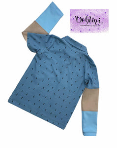 Kuschelzeit blau - Tollpatsch Stoffe und Handmade