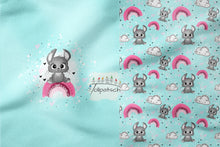 Laden Sie das Bild in den Galerie-Viewer, Wunderland Baumwolljersey Eigendesign Schnubbirella
