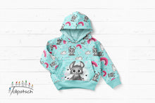 Laden Sie das Bild in den Galerie-Viewer, Wunderland Baumwolljersey Eigendesign Schnubbirella
